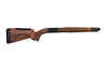WOOX SuperLeggera to ultralekka osada z American Walnut, idealna do polowań górskich, zapewniająca stabilność i wygodę, gotowa do montażu bez modyfikacji.